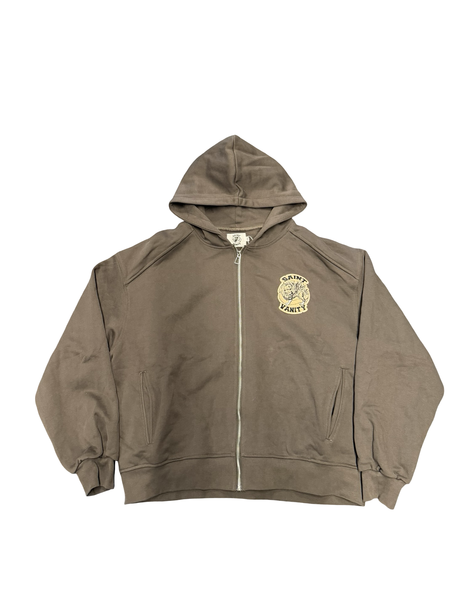 Saint Vanity Uniform Zip Hoodie Green
