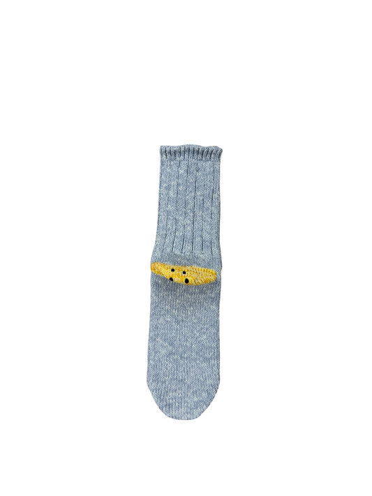 Kapital Smiley Socks Blue