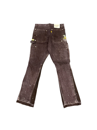 Gallery Dept. LA Flare Carpenter Jeans Brown