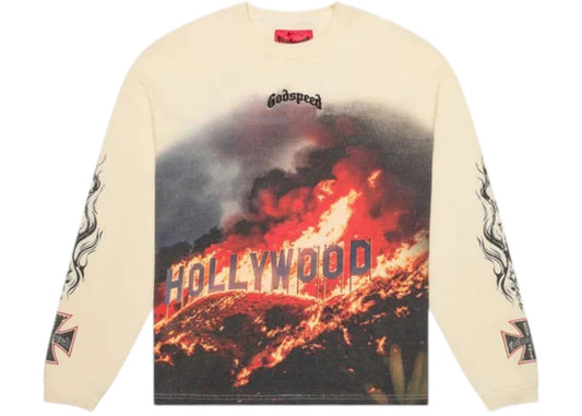 Godspeed Hollywood Inferno II NG T-shirt Bone