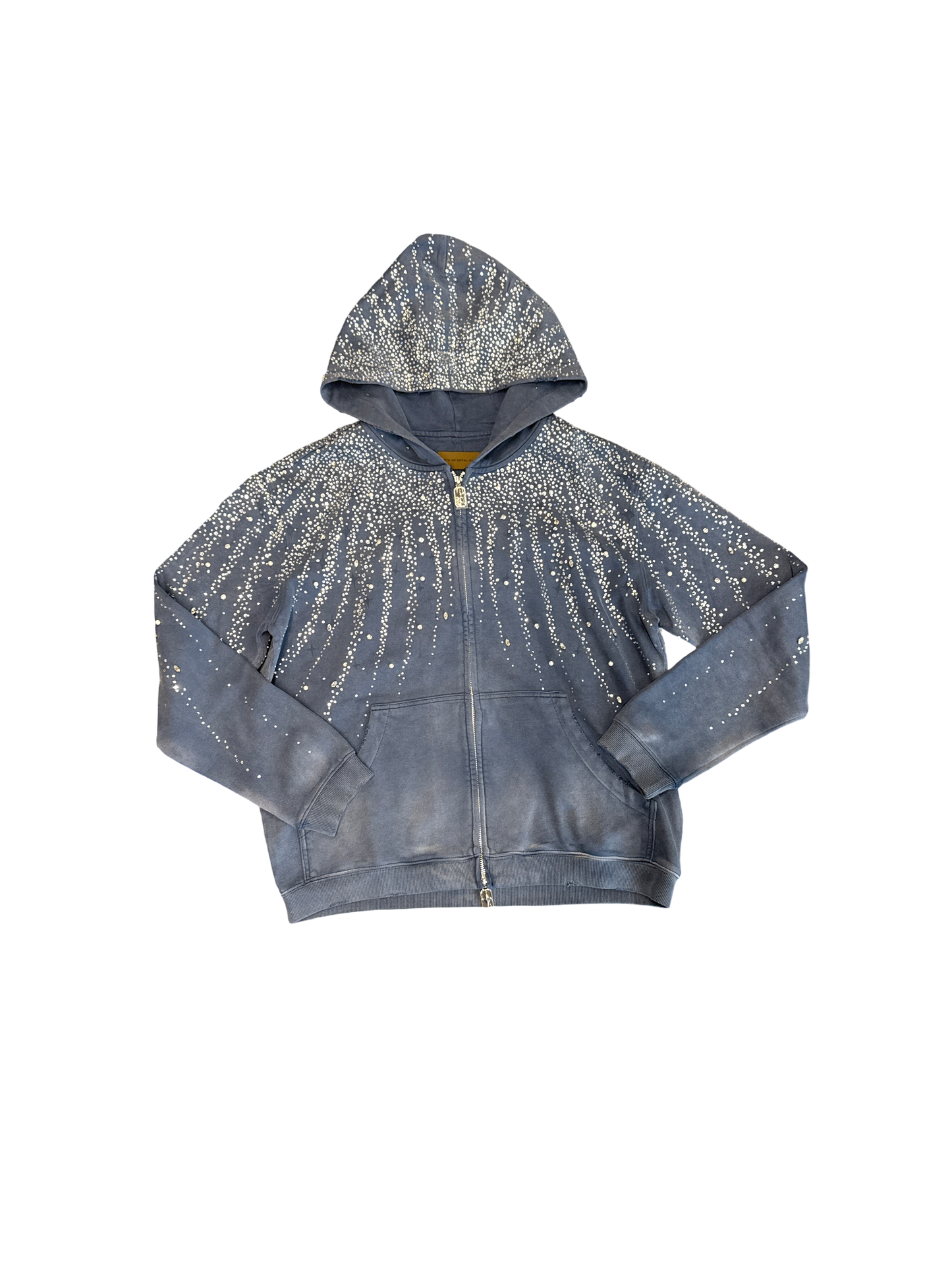 Birth Of A Royal Child Crystal Hoodie Blue