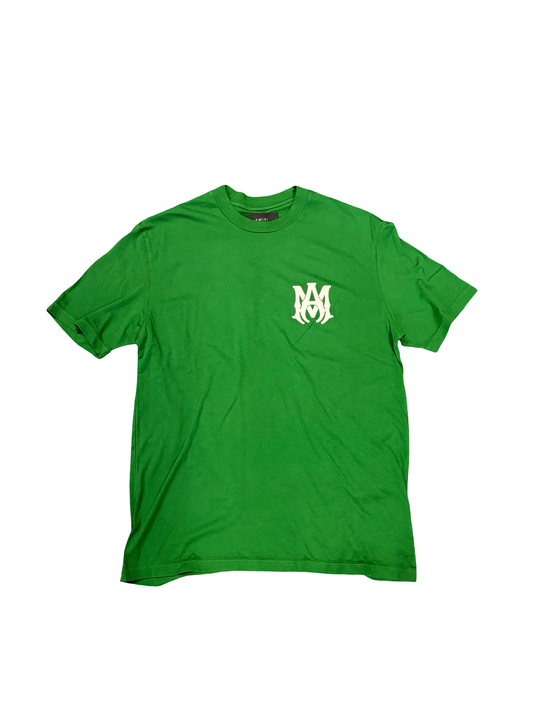 Amiri Puff Logo Tee Green