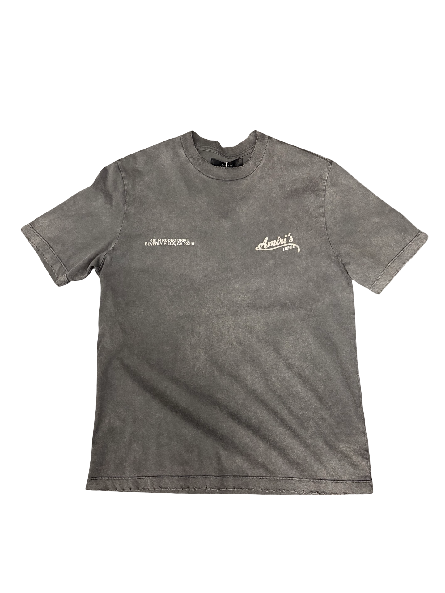 Amiri Cinemas Tee Vintage Black