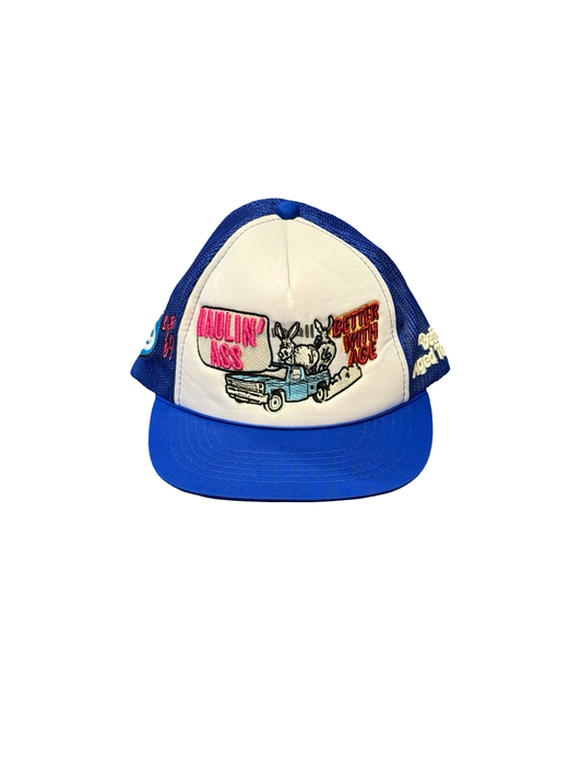 Classic Trucker (Royal Blue/White)