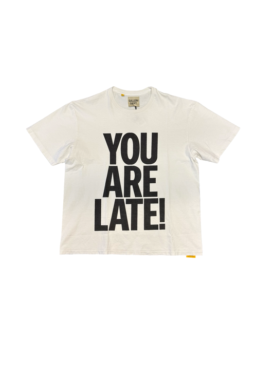 Gallery Dept. You Are Late Tee Archival White