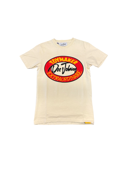 Gallery Dept. Toymaker Doc Johnson Tee Antique White/Cream