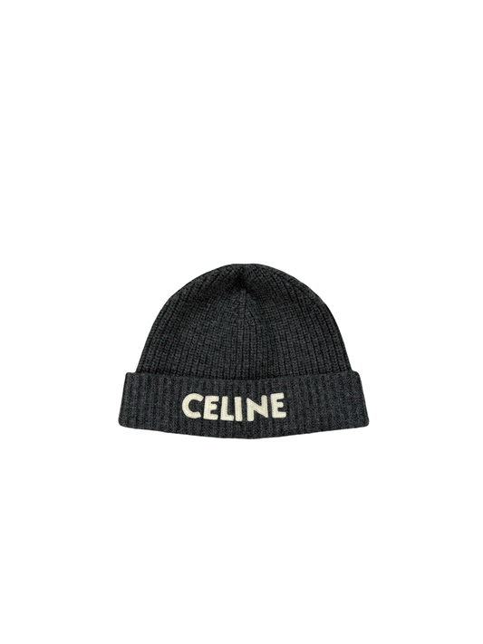 Celine Logo Skully Grey/White