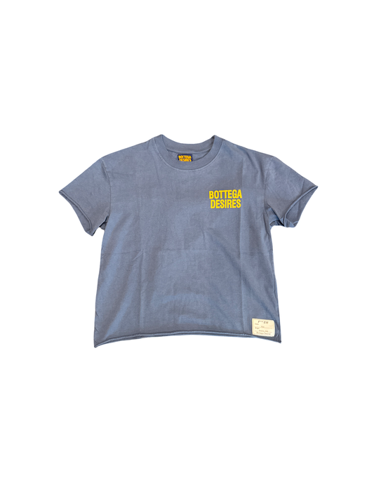 Bottega Desires Joke Tee Blue/Yellow
