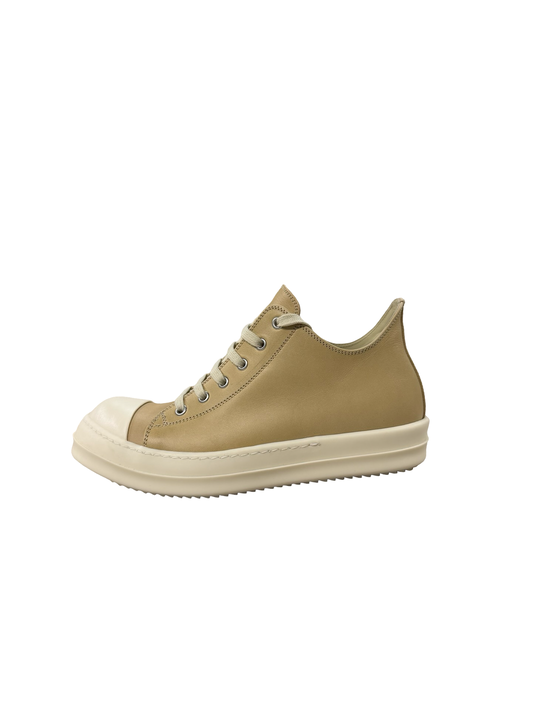 Rick Owens Ramone Lowtop (Parchment/Milk)