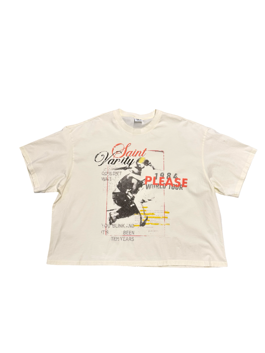 Saint Vanity Yes Please Tee Cream/Multi