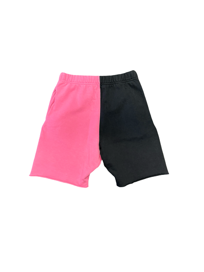 Gallery Department Split Shorts Black/Pink
