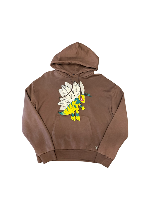 Louis Vuitton Bee Hoodie Brown - Used