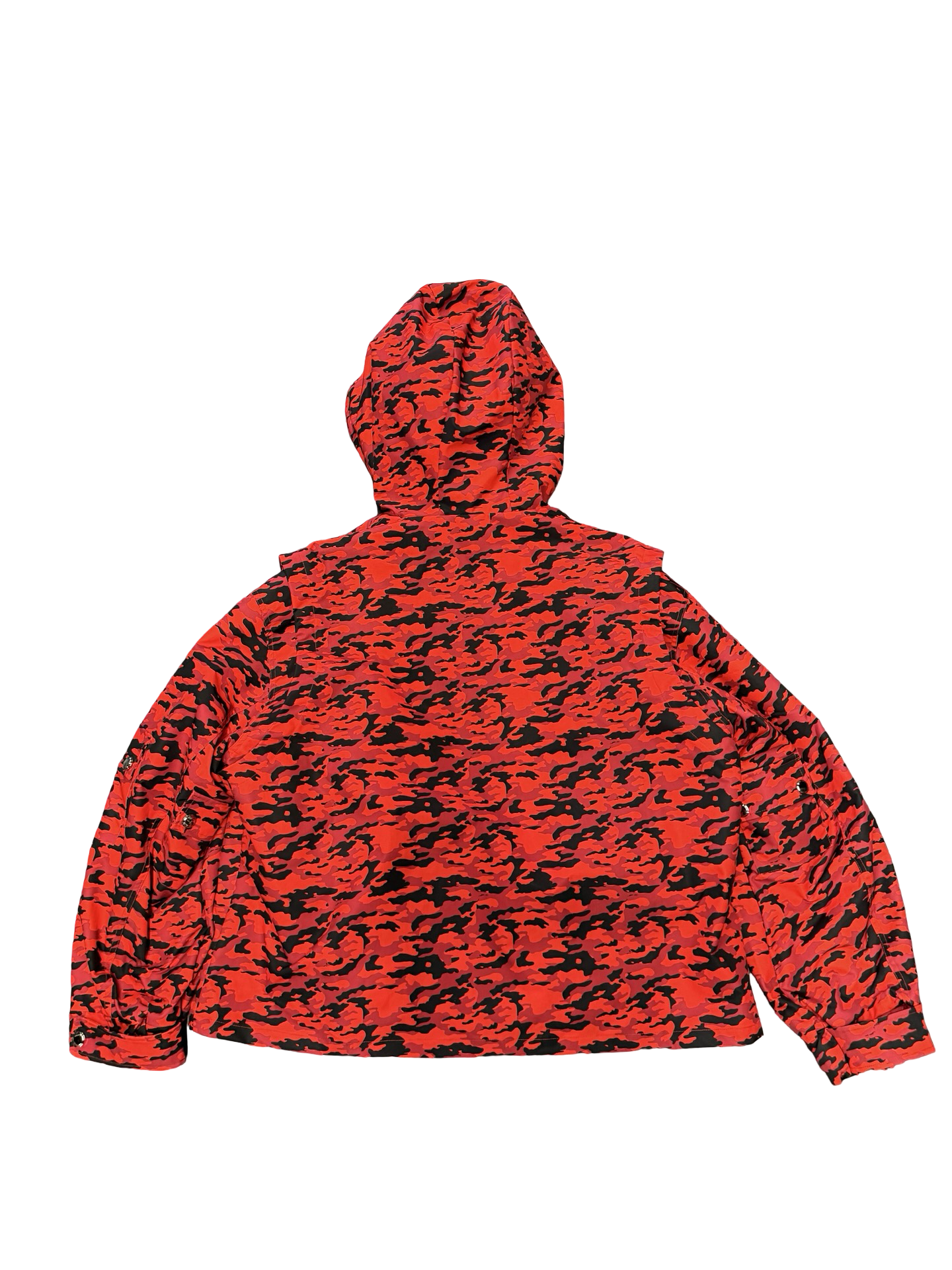 Saint Vanity Red Camo Nylon Jacket