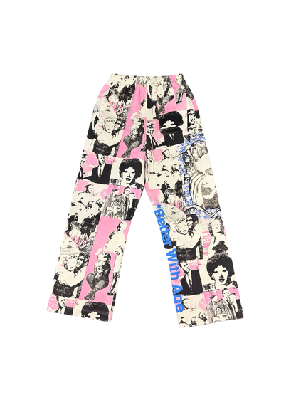 Better With Age Skeeter Sweatpant Pink/White/Black