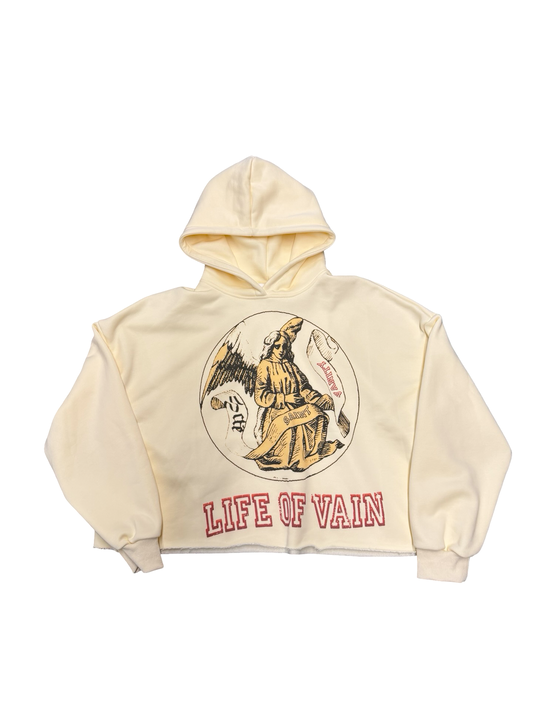 Saint Vanity Life of Vain Pullover Hoodie Tan