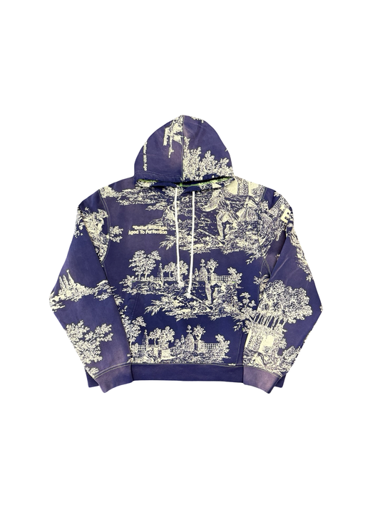 Better With Age Teresa Hoodie Navy/White