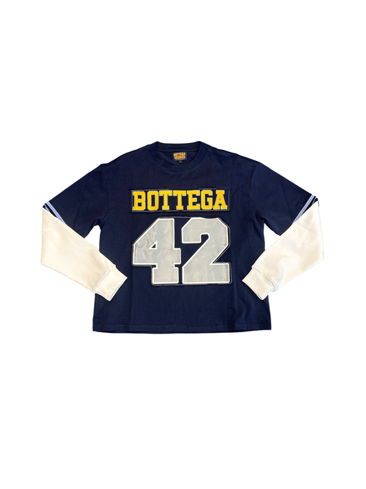 Bottega Desires 42 Jersey Tee Navy