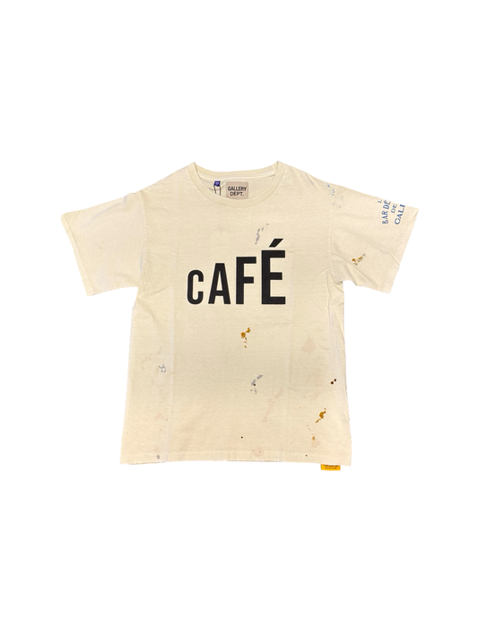 Gallery Dept. De La Galerie Cafe T-Shirt White Multi