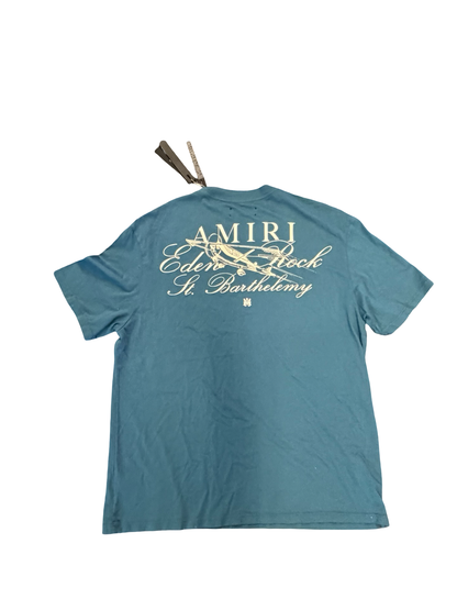 Amiri Eden Rock Tee Teal