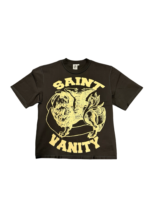 Saint Vanity Griffin Logo Tee Black/Cream
