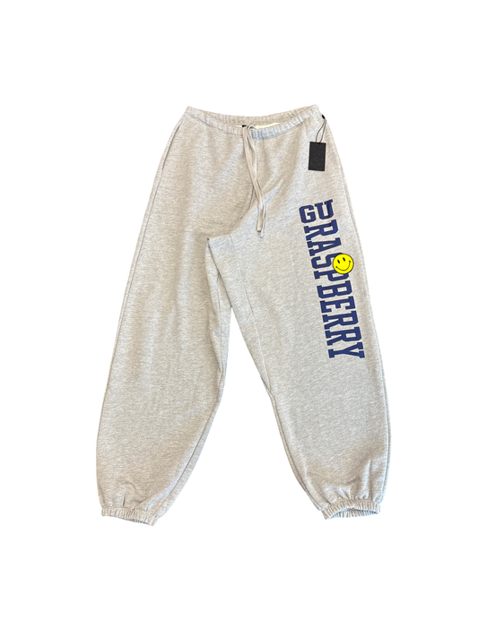 Raspberry Hills Grey Smiley Joggers