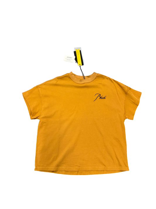 Rhude Logo Tee Brown