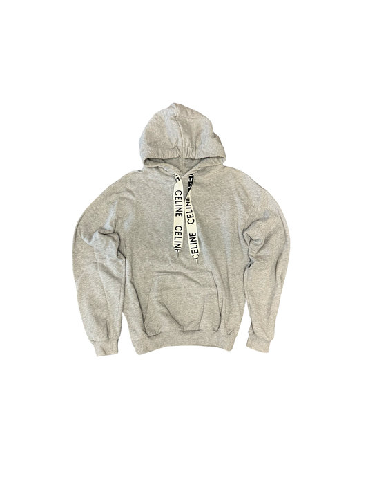 Oversized Drawstring Hoodie (Grey)
