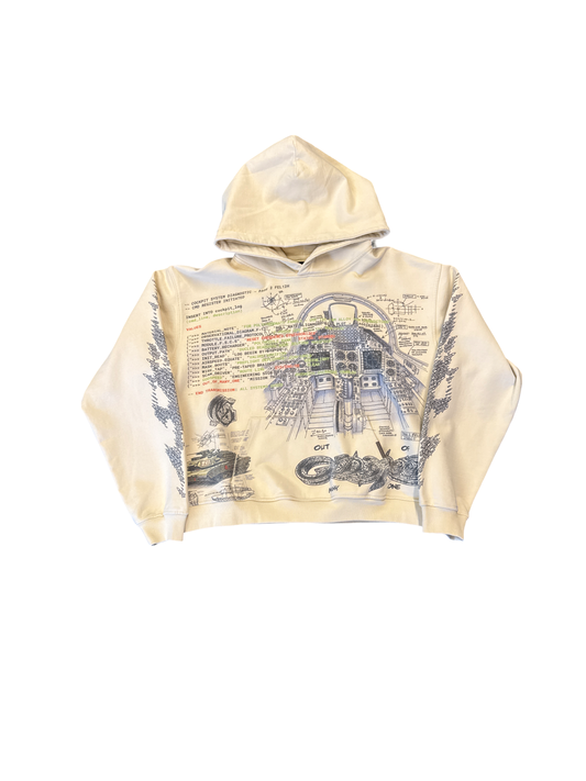 Godspeed Stealth Bomber Hoodie Tan