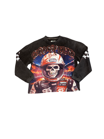 Godspeed Racer Goldie L/S T-Shirt Black