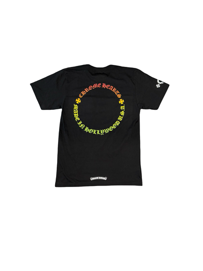 Chrome Hearts Horseshoe Rainbow Print Tee