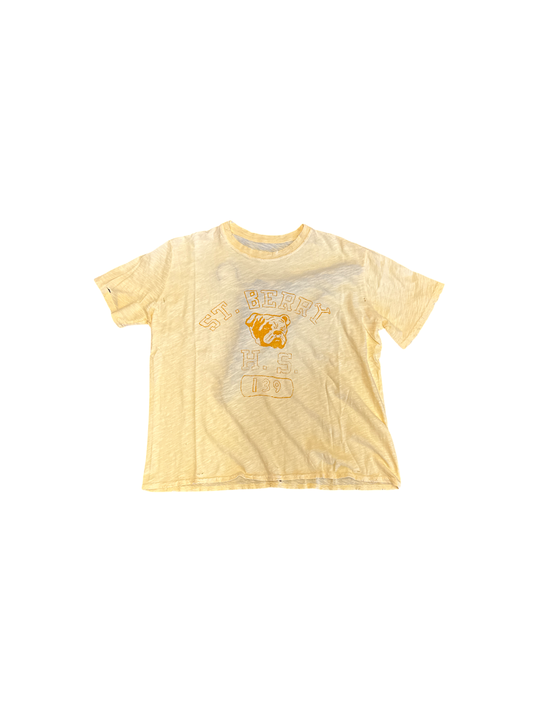 Raspberry Hills Yellow Bulldog Tee