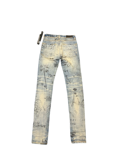 Amiri Military Stencil (Classic Indigo)