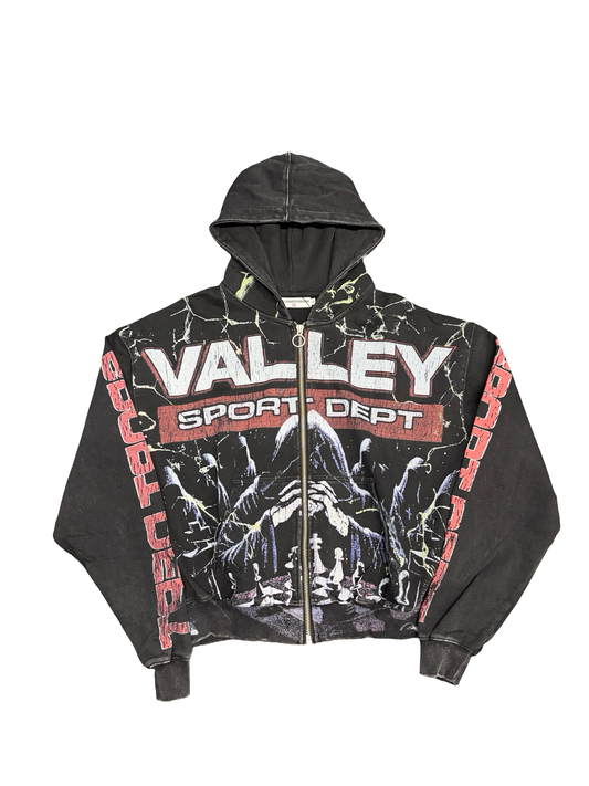 Valley Dreams Mastermind Reaper Hoodie Black/Red/Blue
