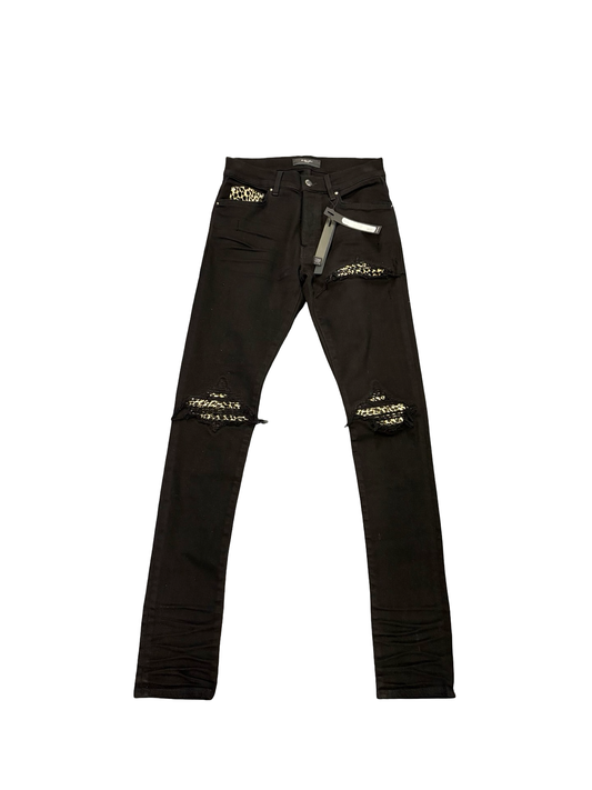 Amiri Cheetah Print MX1 (Black)