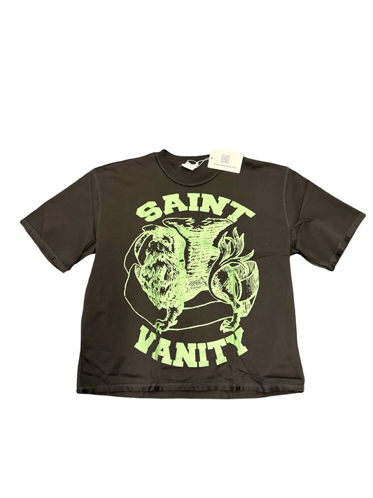 Saint Vanity Griffin Logo Tee Black/Green