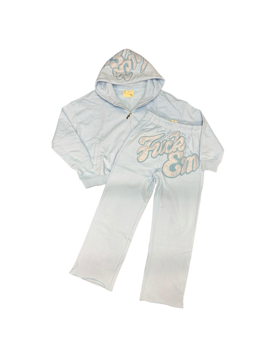 Leather Patch Set (Sky Blue)