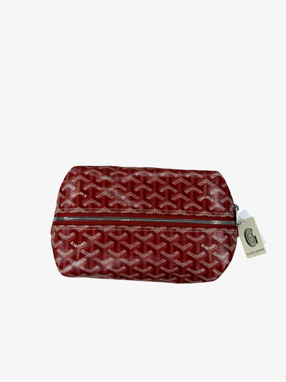 Goyard Boeing 25 Toiletry Bag (Red)
