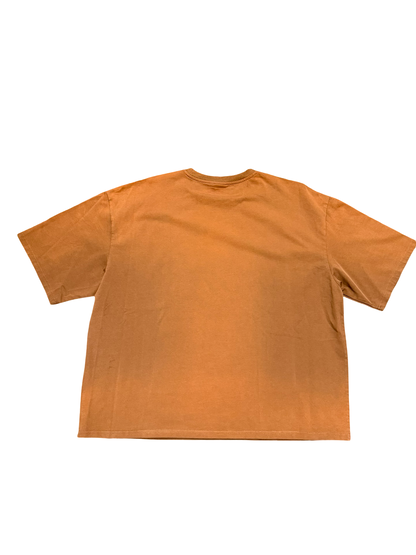 Saint Vanity Newspaper Tee Brown/Yellow