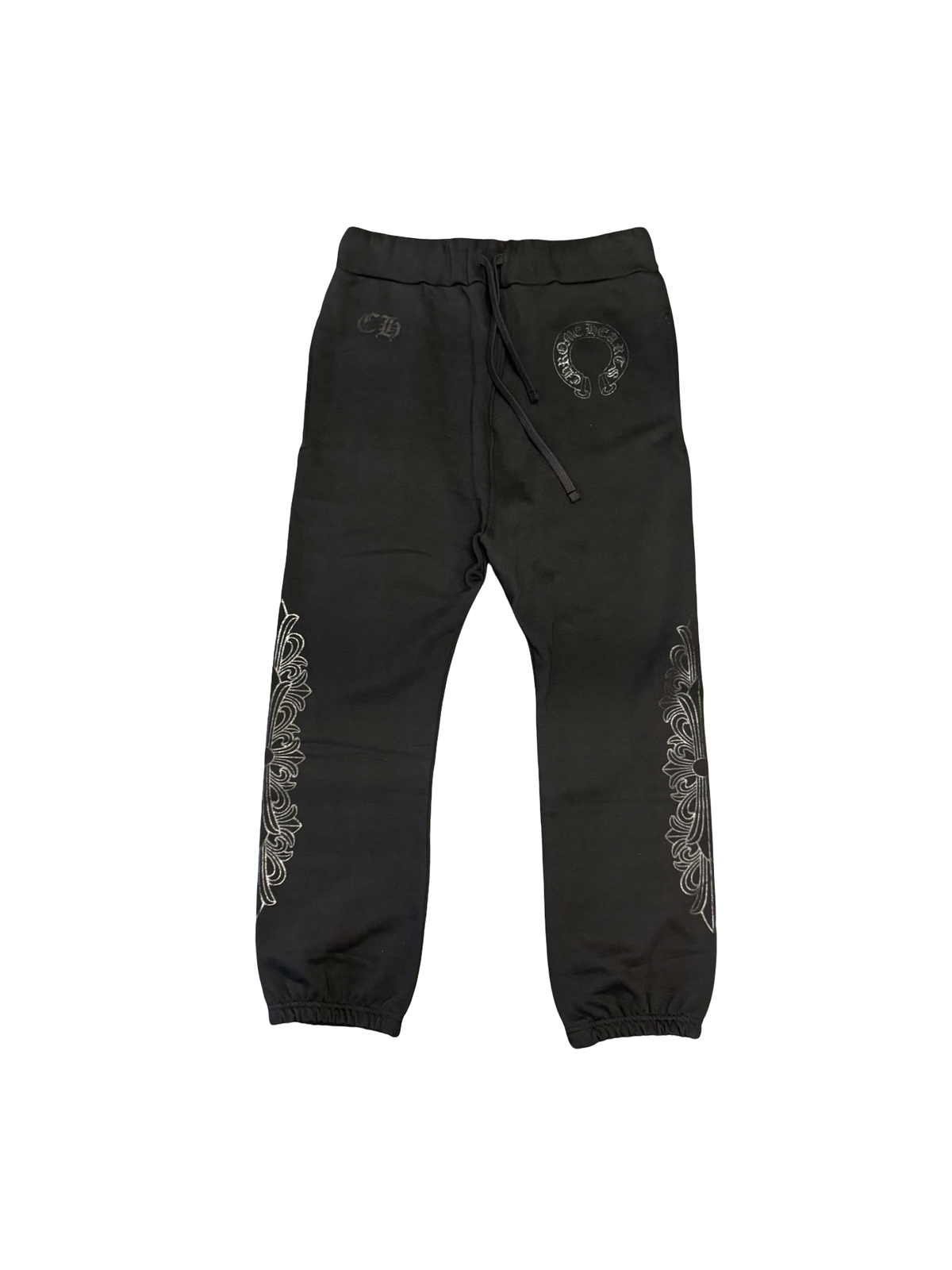 Horseshoe Floral Sweatpant (Black/Black)