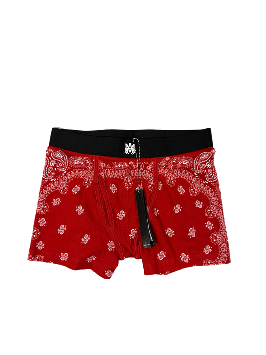 Amiri Paisley Underwear Red