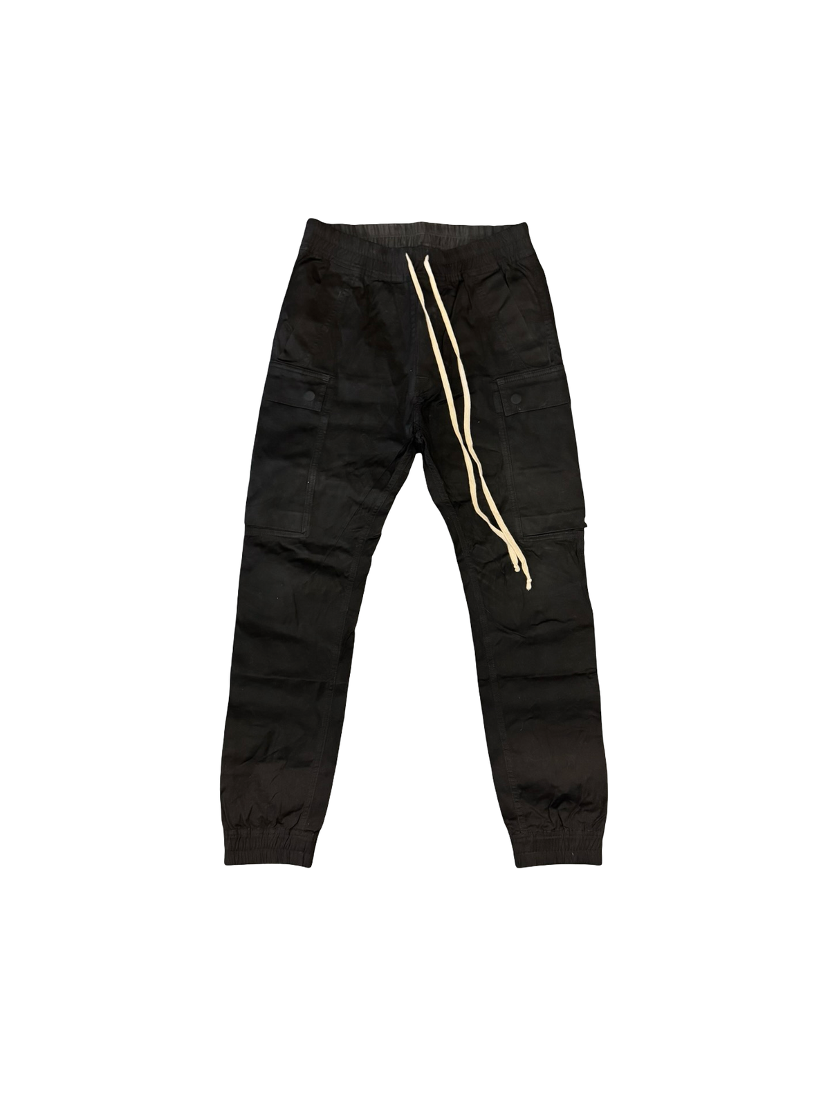 Nylon Cargo Jogger (Black)