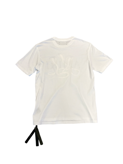 Amiri Snake Tee White/Red