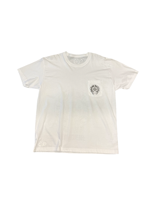 Chrome Hearts Miami Horseshoe Tee White/Black