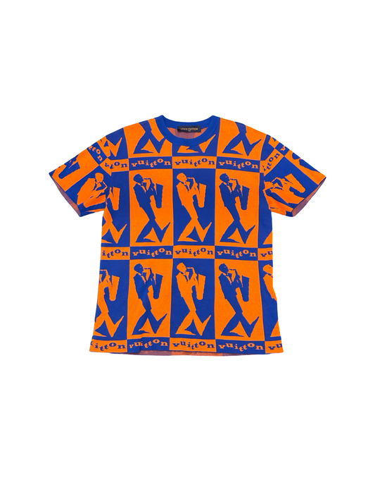 Louis Vuitton Saxophone Player Towel Tee - Used
