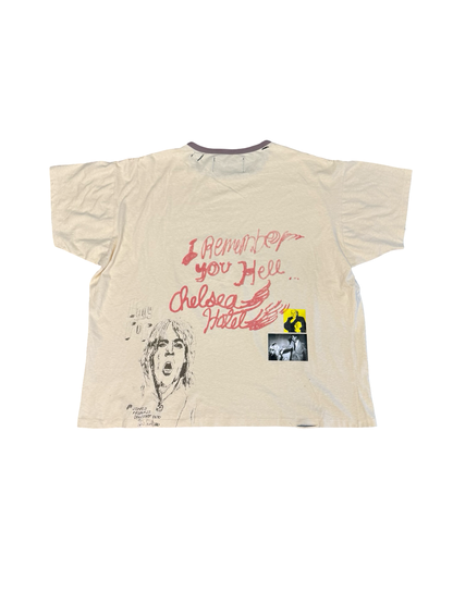 Chelsea Hotel Tee (Cream/Multi)