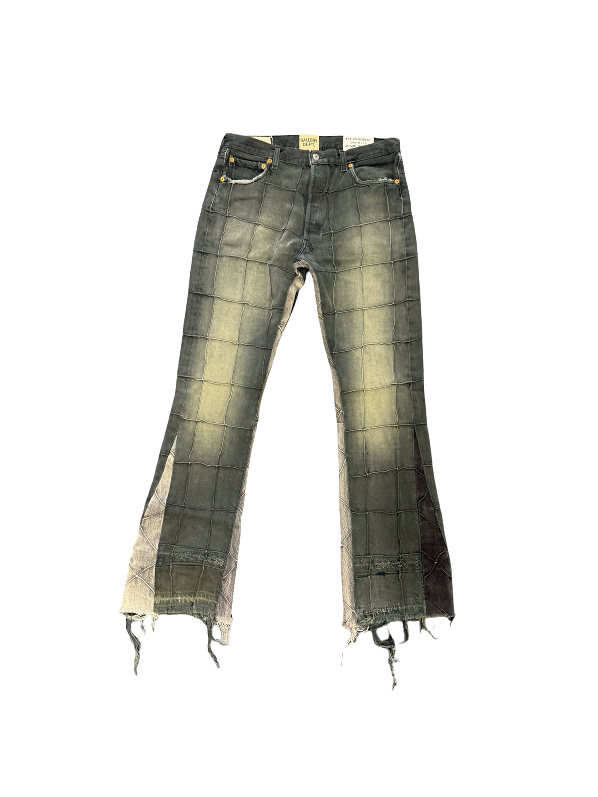 LA Flare Carpenter Jean (Grey/Green)