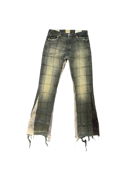 LA Flare Carpenter Jean (Grey/Green)