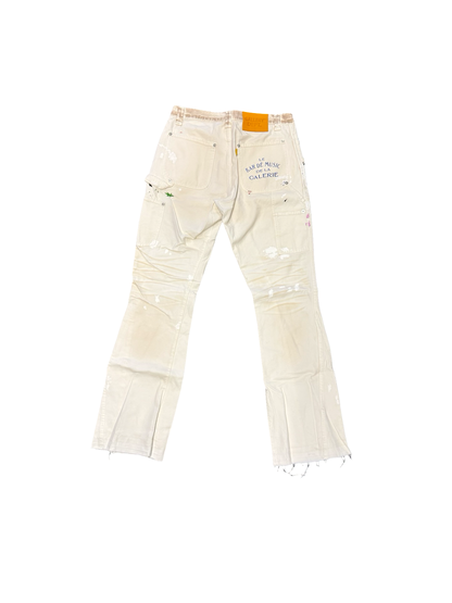 LA Flare Carpenter Jean (White)