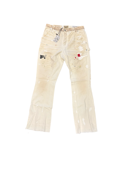 LA Flare Carpenter Jean (White)