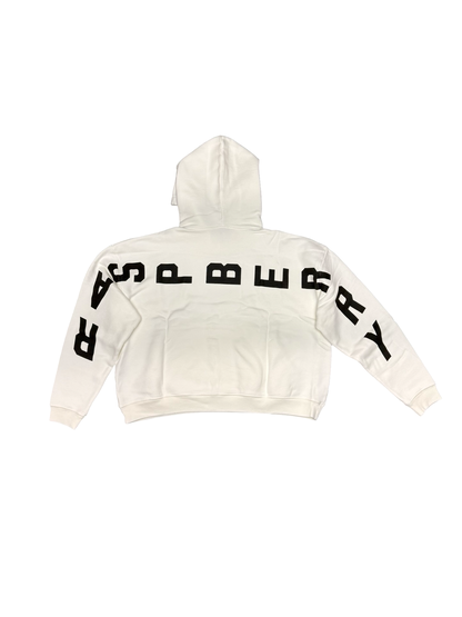 Logo Hoodie (White/Black)